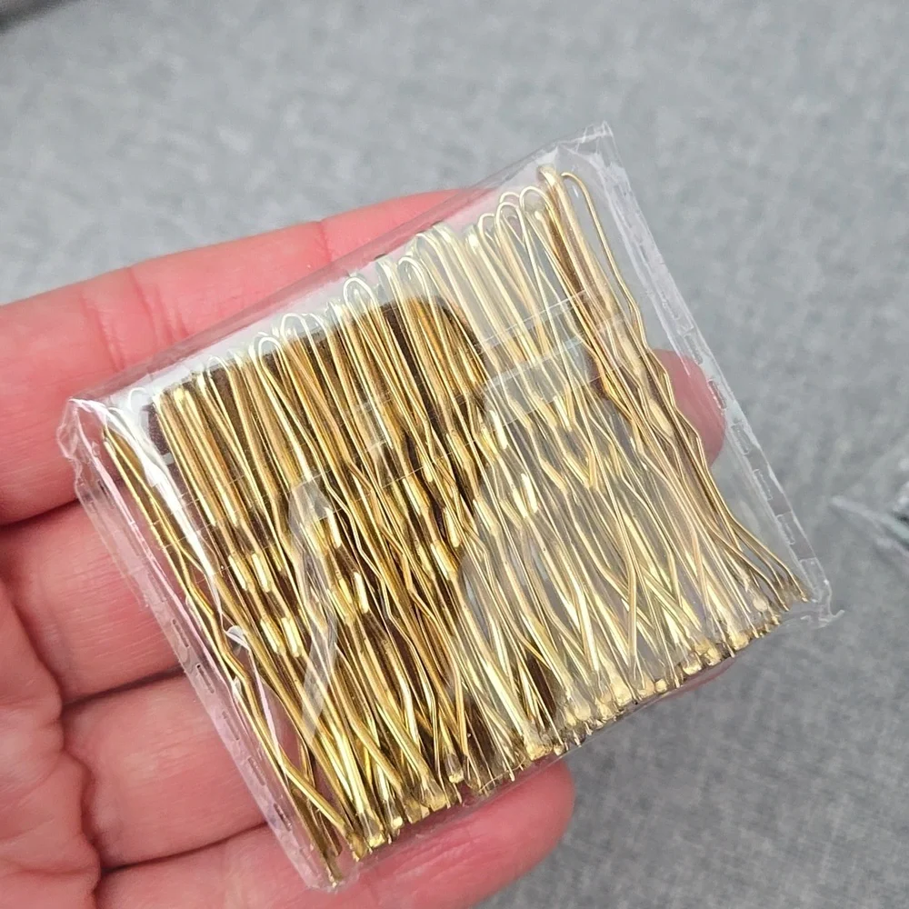 Gold, Black, and Brown Hairpin Set, NWT